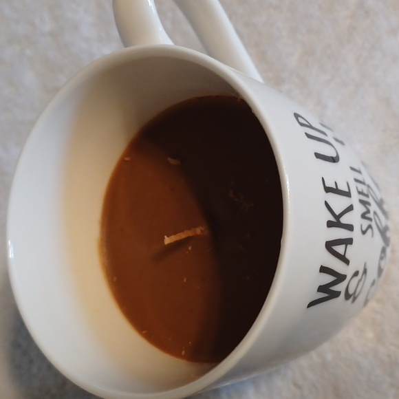 Coffee cup, coffee scented candle 7 oz. Candle - Picture 2 of 3